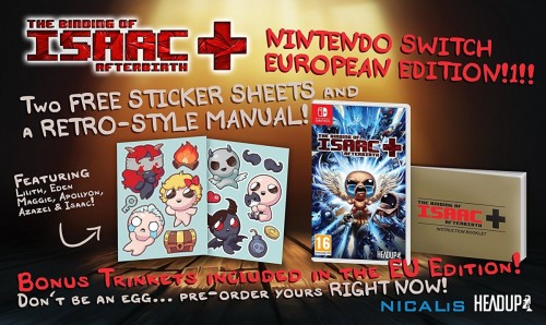 Promocja na The Binding of Isaac Afterbirth+