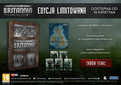Promocja na edycję limitowaną Total War Saga: Thrones of Britannia