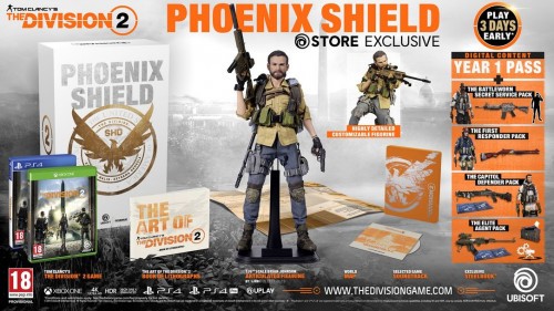 Promocja na The Division 2 Edycja Kolekcjonerska Phoenix Shield