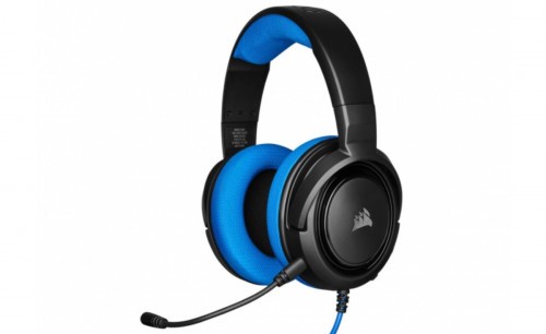 Promocja na słuchawki Corsair HS35 (niebieskie)