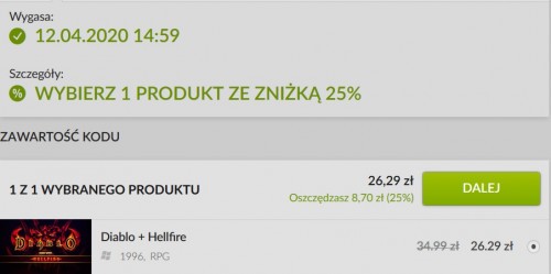 Promocja na Diablo + Hellfire