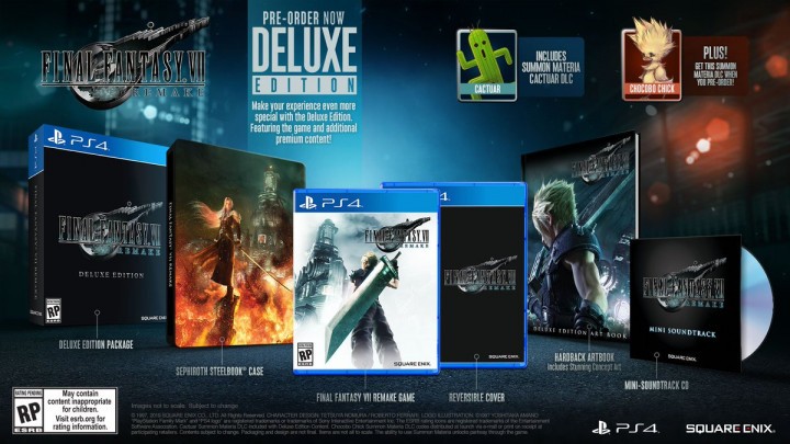 Final Fantasy VII Remake Deluxe