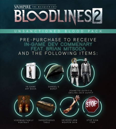 Promocja na Vampire: The Masquerade – Bloodlines 2: Unsanctioned Edition