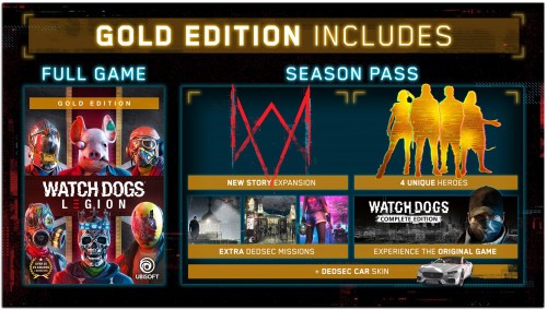 Promocja na Watch Dogs Legion Gold Edition
