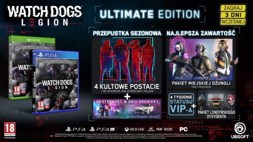 Promocja na Watch Dogs Legion – Edycja Ultimate 
