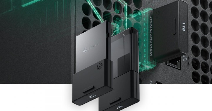 Karta rozszerzenia pamięci Seagate do konsoli Xbox Series X|S