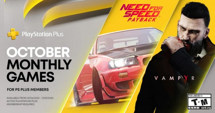 Oferta PlayStation Plus Październik 2020