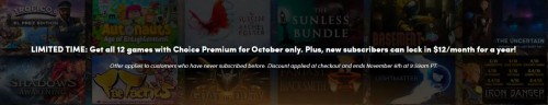 Promocja na Humble Choice