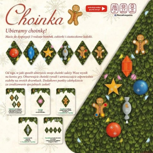 Choinka gra planszowa - promocja
