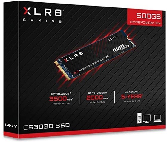 Promocja na PNY XLR8 CS3030 500GB