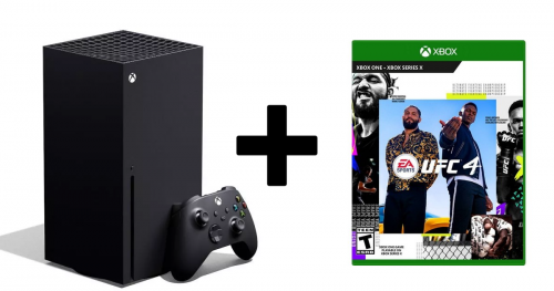 Promocja na Xbox Series X + UFC4