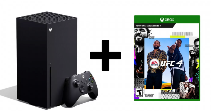 Promocja na Xbox Series X + UFC4