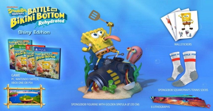 Promocja na Spongebob SquarePants: Battle for Bikini Bottom - Rehydrated - Edycja Shiny
