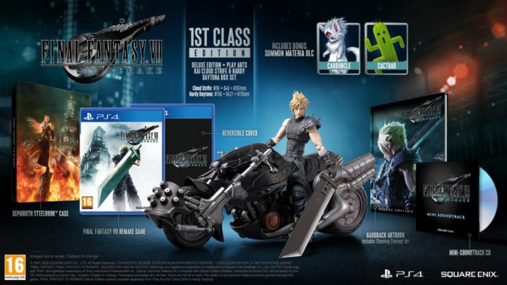 Promocja na Edycję Kolekcjonerską Final Fantasy VII Remake