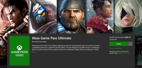 Promocja na Xbox Game Pass Ultimate