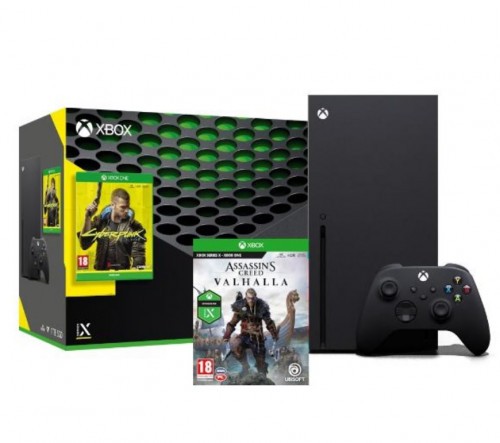 Promocja na Xbox Series X Cyberpunk 277 + Assassins Creed Valhalla