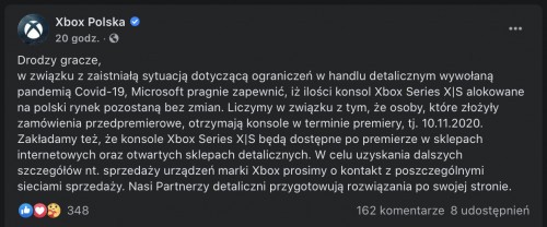 Polska premiera Xbox Series X
