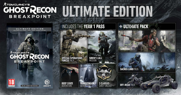 Promocja na Tom Clancy's Ghost Recon Breakpoint Ultimate Edition