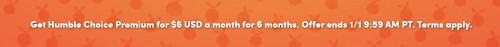 Promocja na Humble Choice za 6$