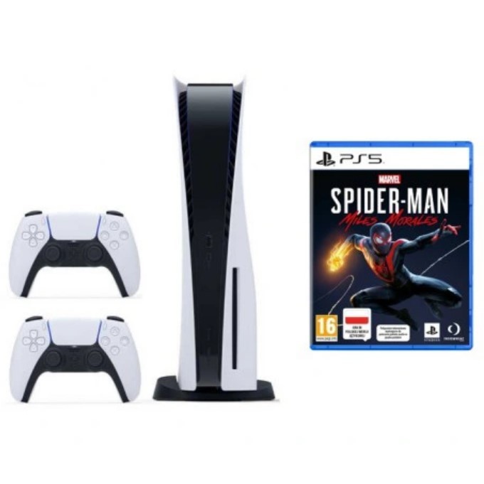 Promocja na PlayStation 5 + dodatkowy kontroler + Marvel's Spider-Man Miles Morales