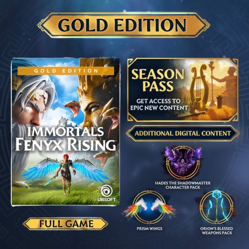 Zawartość Immortals Fenyx Rising - Gold Edition