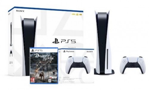 Sony PlayStation 5 + Demon's Souls Remake + dodatkowy pad