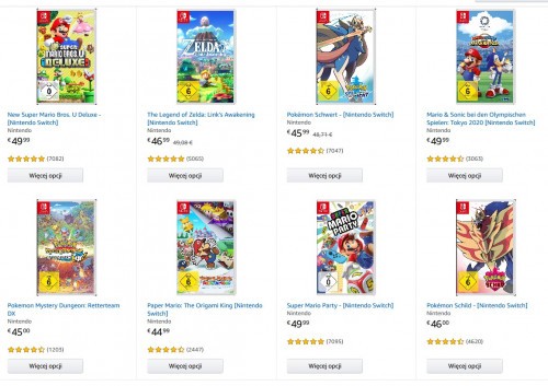 Promocja 3 sztuki w cenie 2 Nintendo Switch