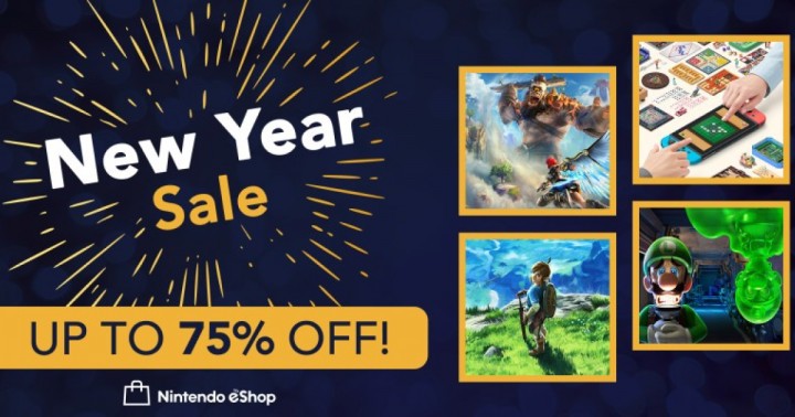 New Year Sale 2021 w Nintendo eShop