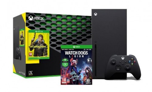 Promocja na zestaw Xbox Series X + Cyberpunk 2077 + Watch Dogs Legion