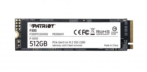 Promocja na Dysk SSD Patriot P300 512 GB M.2 2280 PCI-E x4