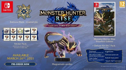 Promocja na Monster Hunter Rise Collector's Edition Nintendo Switch