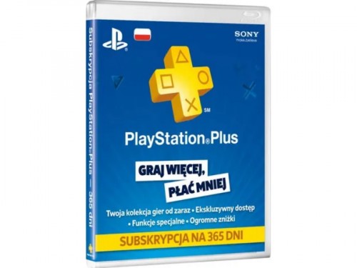 Promocja na PlayStation Plus subskrypcja na 365 dni