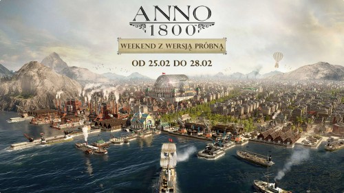 Weekend z wersją próbną gry Anno 1800