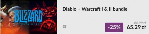 Promocja na Diablo + Hellfire i bundle Warcraft I & II