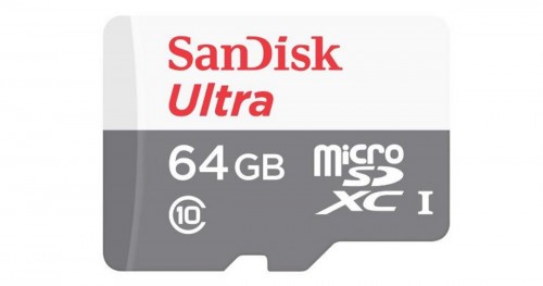 Promocja na SANDISK Ultra microSDXC 64GB 80MB 10 UHS-I