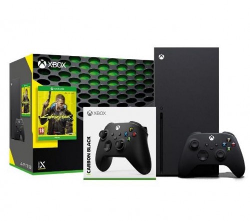 Promocja na Xbox Series X + Cyberpunk 2077 + dodatkowy pad
