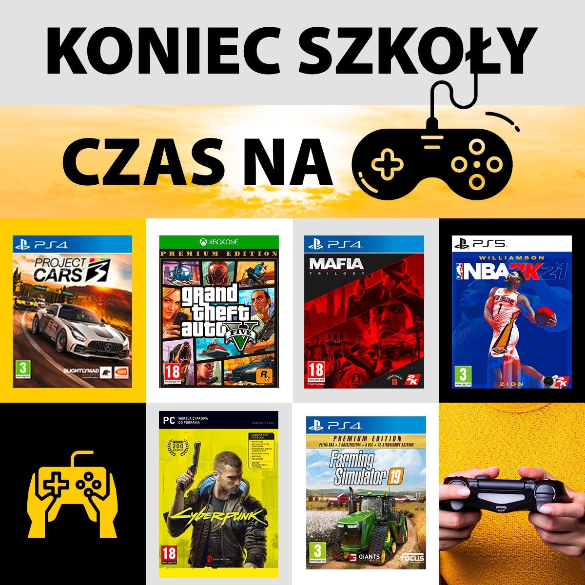Wyprzedaż Koniec Szkoły, Czas na Granie