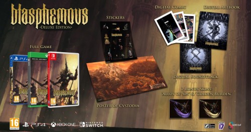 Promocja na Blasphemous Deluxe Edition