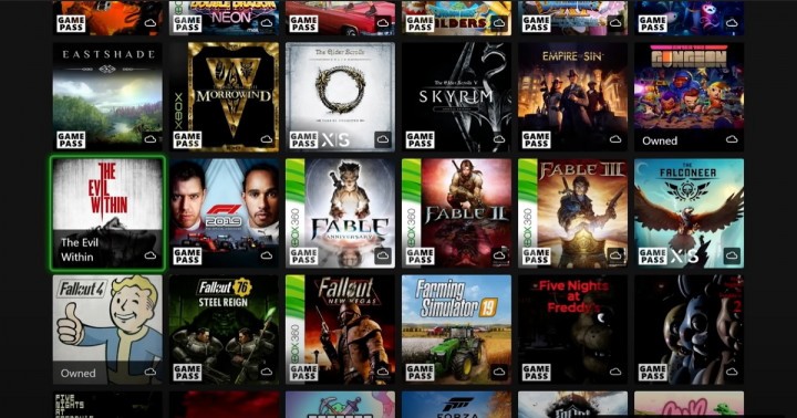 Xbox Cloud Gaming na konsoli