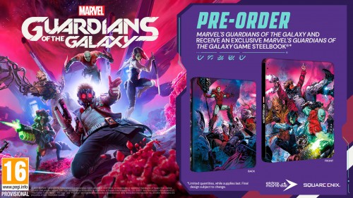 Promocja na Marvel's Guardians of the Galaxy Steelbook