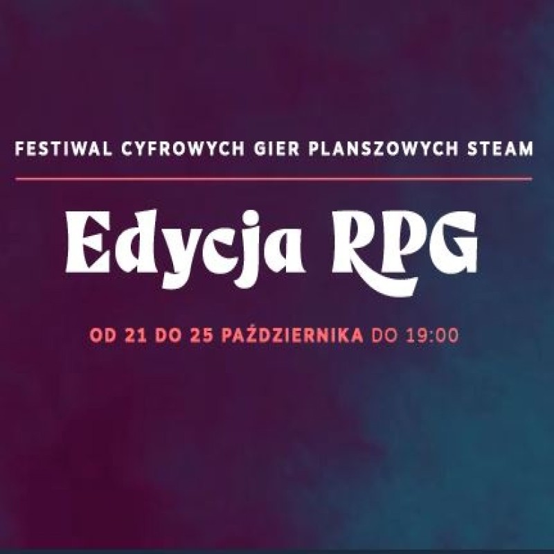 Festiwal Cyfrowych Gier Planszowych Steam - Edycja RPG