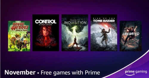 Prime Gaming Listopad 2021