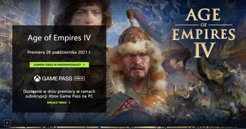 Age of Empires 4 w Xbox Game Pass