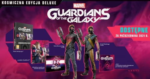 Promocja na Marvel's Guardians Of The Galaxy Cosmic Deluxe Edition