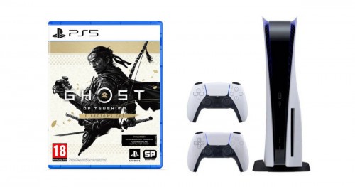 Promocja na PlayStation 5 + DualSense + Ghost of Tsushima