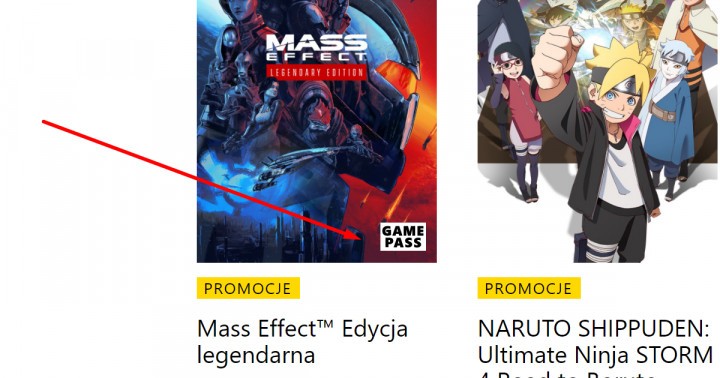 Mass Effect Edycja Legendarna w Xbox Game Pass