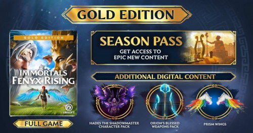 Promocja na Immortals Fenyx Rising - Gold Edition