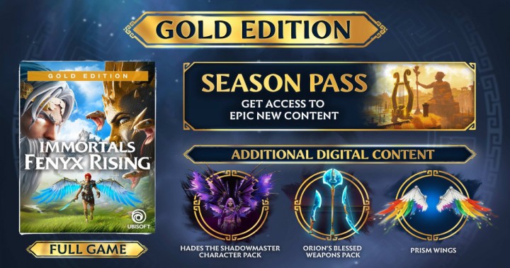Promocja na Immortals Fenyx Rising - Gold Edition
