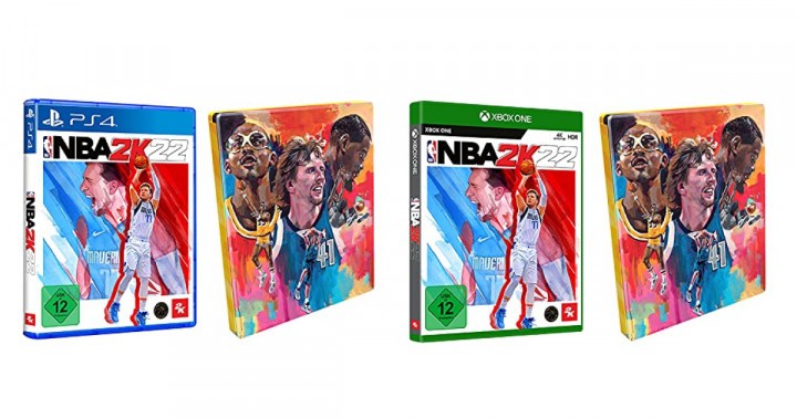 Promocja na NBA 2K22 Amazon Steelbook