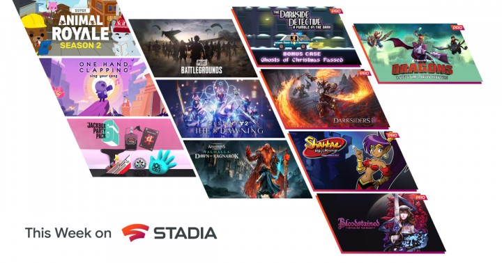 Stadia Pro Styczeń 2022